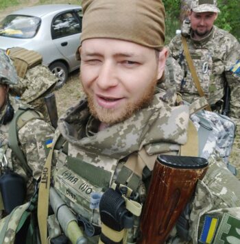 image of ukranian soldier